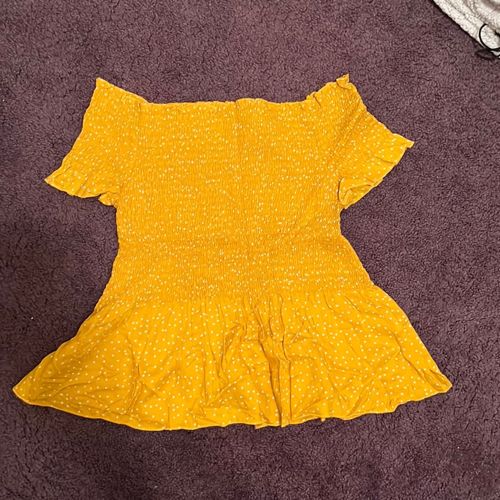 Off the shoulder shirt